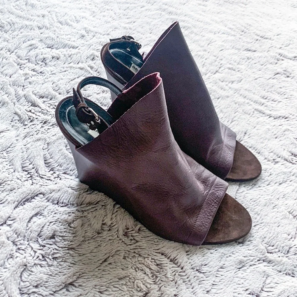 Balenciaga Glove Slingback Wedge Sandals ☆ - Picture 4 of 8